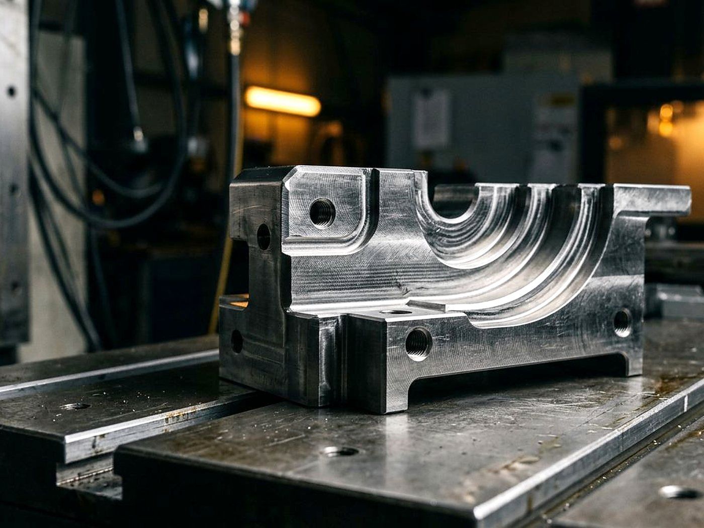 Replacement part made by CNC milling from a 3D scan